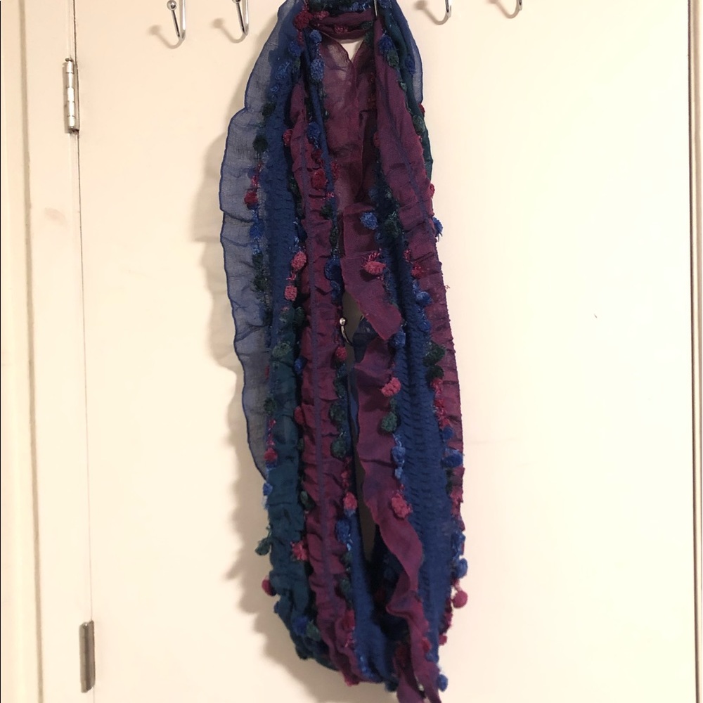 Multi-Colored Infinity Scarf - Picture 2 of 5